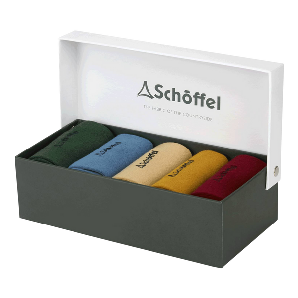 Schoffel Bamboo Socks Box Of 5