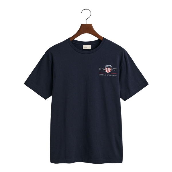 GANT Reg Archive Shield Embroidered Short Sleeve T-Shirt
