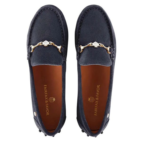 Fairfax & Favor Trinity Suede Driver Loafer for Women