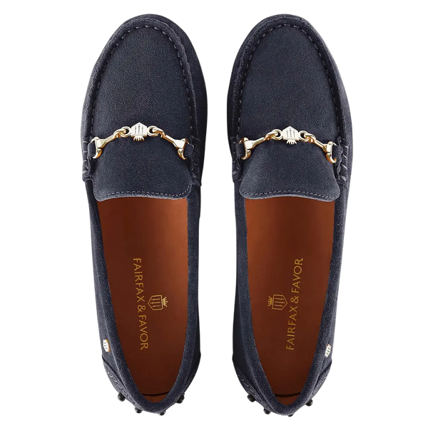Fairfax & Favor Trinity Suede Driver Loafer