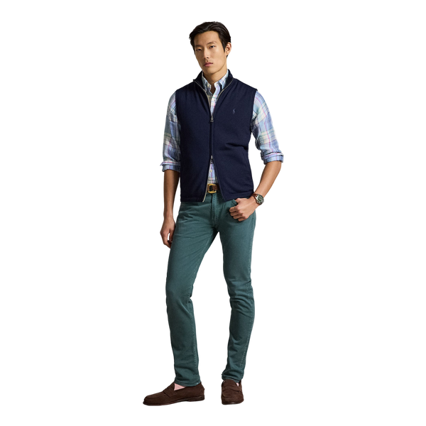 Polo Ralph Lauren Reversible Hybrid Sweater Vest Full Zip Gilet