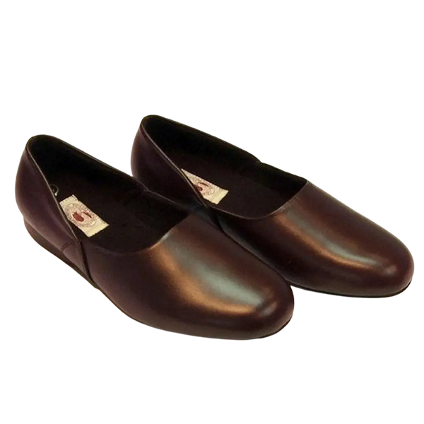 Draper of Glastonbury JOHN Slippers for Men in Wine