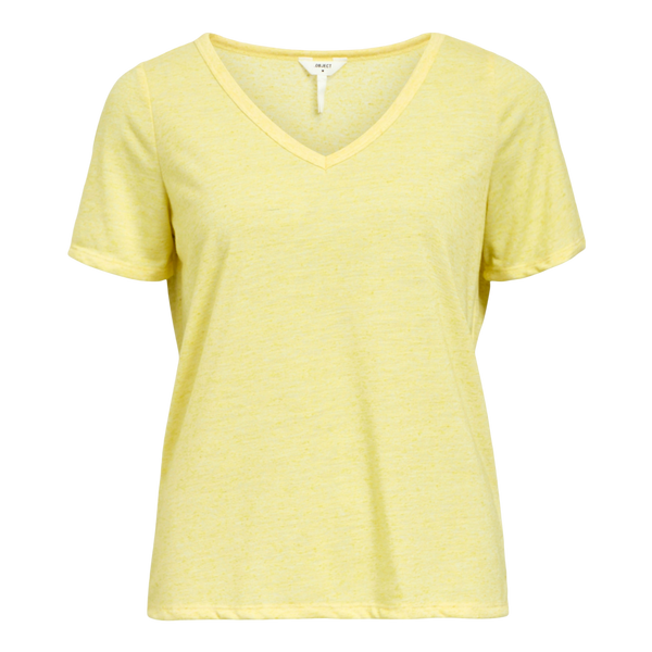 Object Thea Short Sleeve V-Neck Top