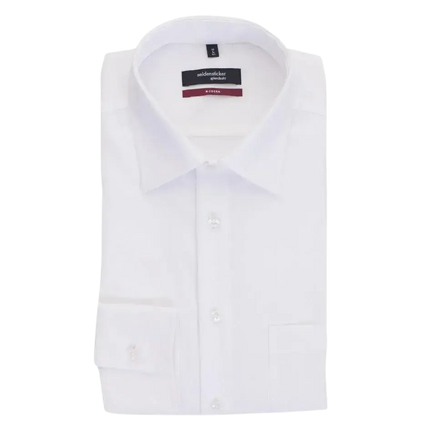 Seidensticker Formal Shirt in White