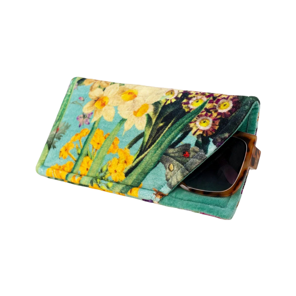 Powder Velvet Sunglasses Pouch