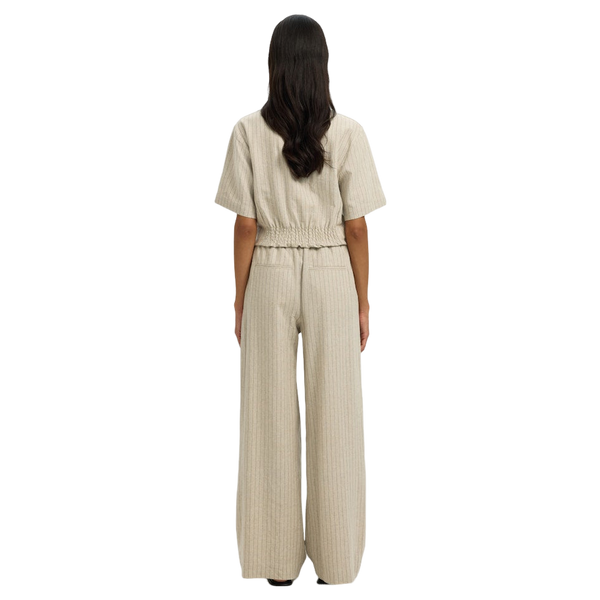Selected Mariam Mw Wide Linen Blend Pants