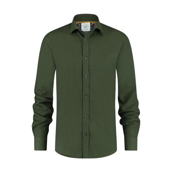 A Fish Named Fred Brushed Twill Long Sleeve Shirt