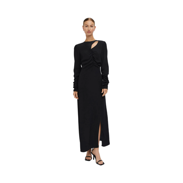 Object Patti Ruched Maxi Dress
