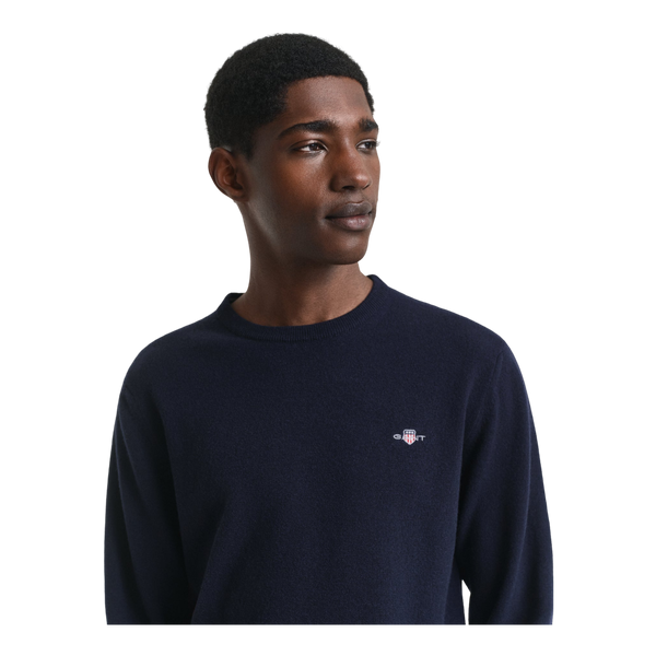 GANT Superfine Lambswool Crew Neck Jumper