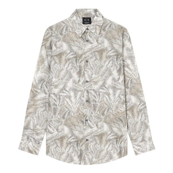 Armani Exchange Long Sleeve Printed Shirt