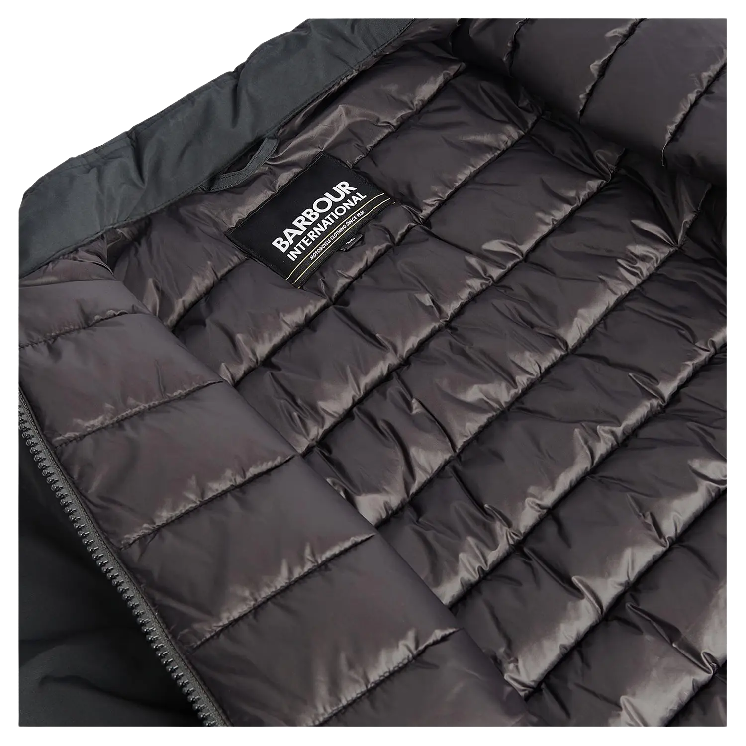 Barbour international top mens Silver