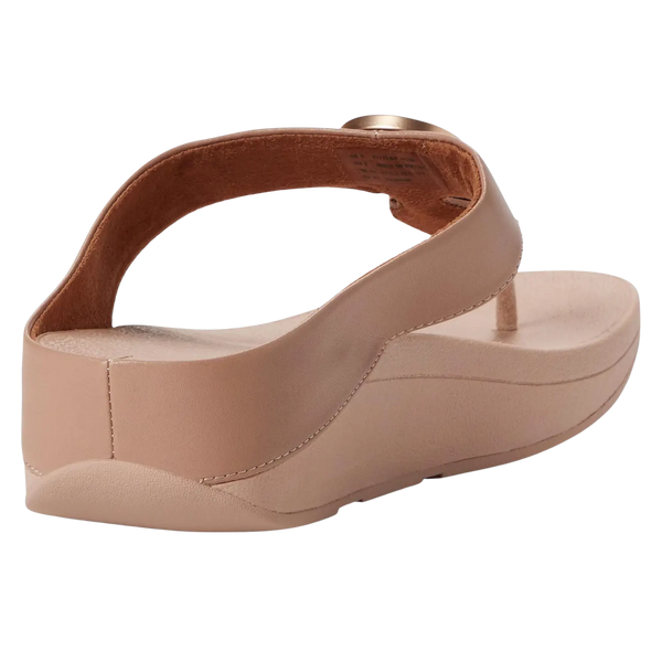 Fitflop Halo Wedge Sandals with Metallic Trim for Women