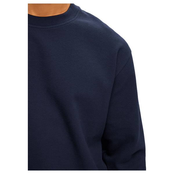 Selected Adam Textured Crew Neck Sweatshirt for Men