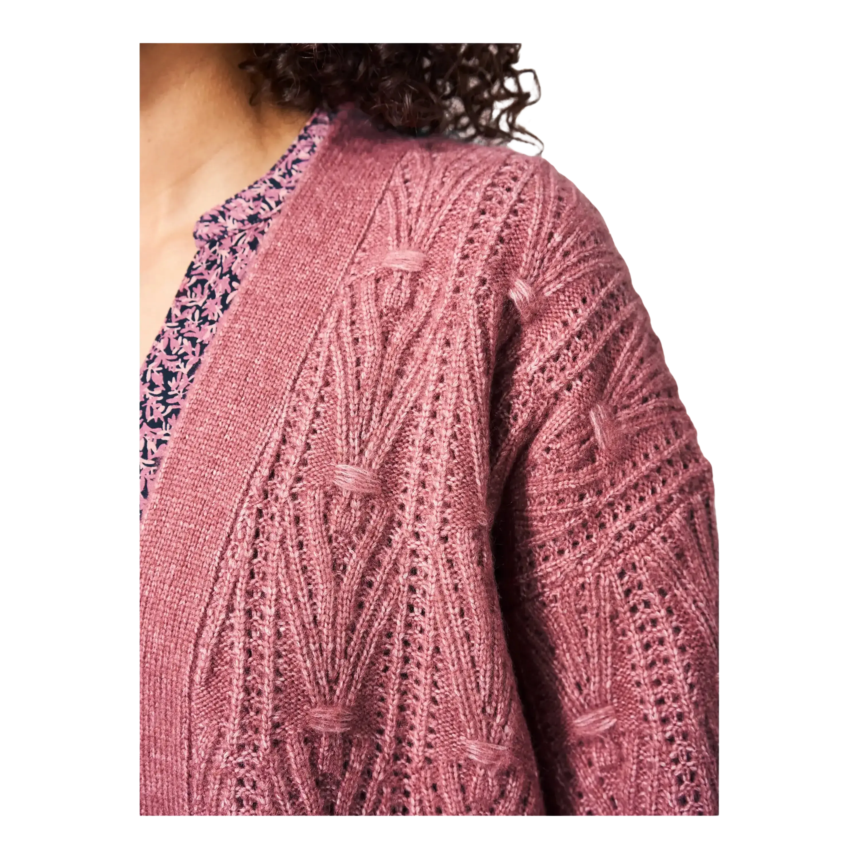 White Stuff Belonging Stitch Cardigan Coes