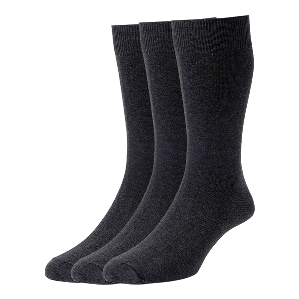 HJ Hall HJ7116/3 3 Pack Cotton Socks