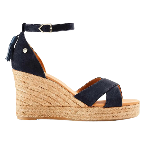 Fairfax & Favor Valencia Suede Wedge Sandals for Women