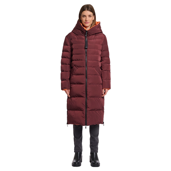 Rino & Pelle Keila Reversible Long Hooded Coat
