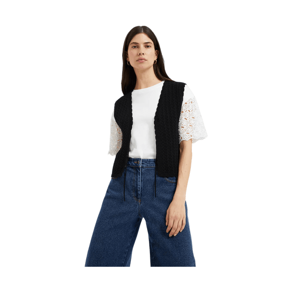 Great Plains Summer Stitch Tie Up Top