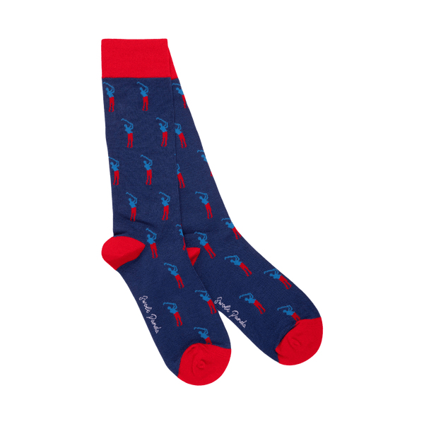 Swole Panda Patterned Bamboo Socks