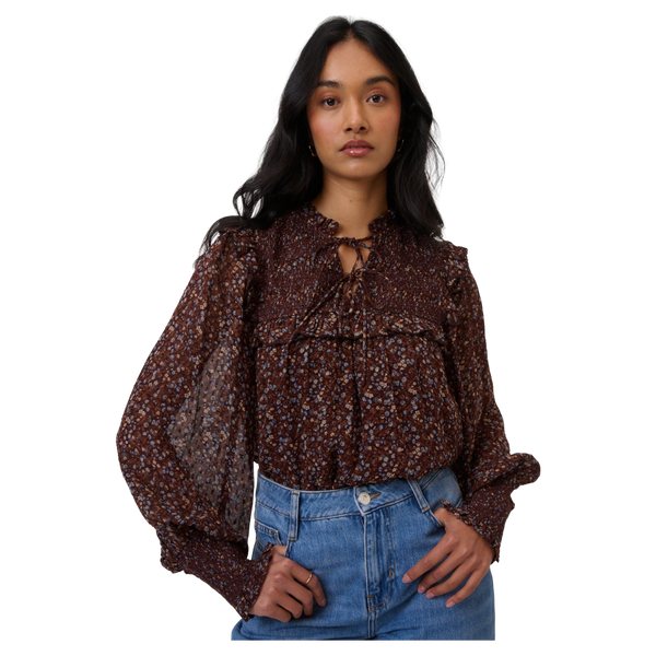 Nobody's Child Joan Shirred Blouse