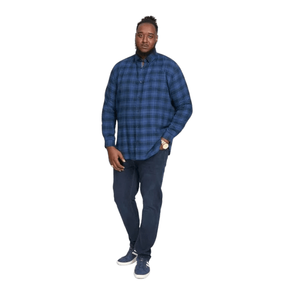 Duke Bruce Flannel Check Long Sleeve Shirt