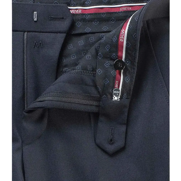 Meyer Mens Roma Trousers in Navy