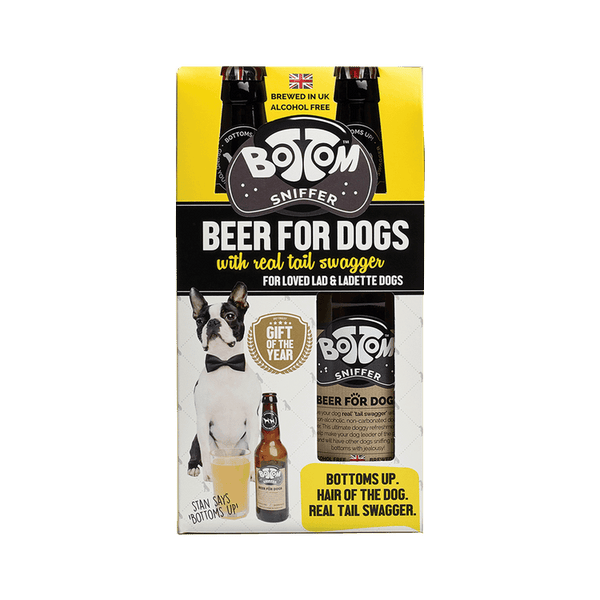 Woof & Brew Bottom Sniffer Beer For Dogs Duo Pack