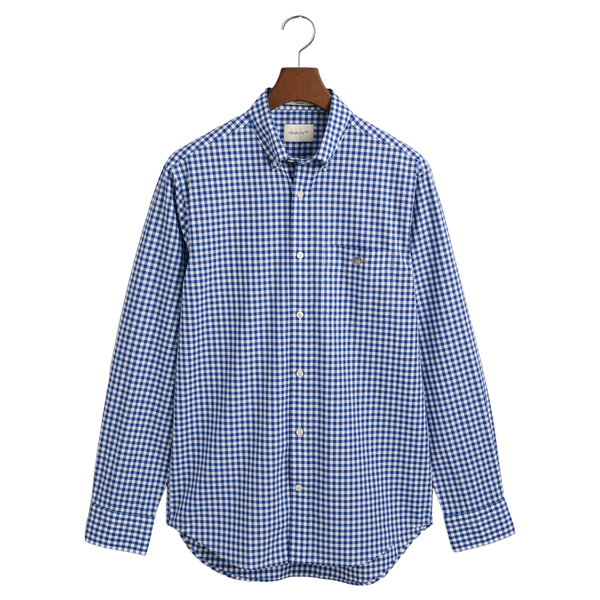 GANT Regular Fit Classic Gingham Poplin Shirt