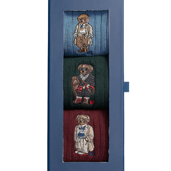 Polo Ralph Lauren Bears Socks Gift Box