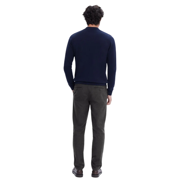 Selected Berg Long Sleeve Knit Polo Shirt