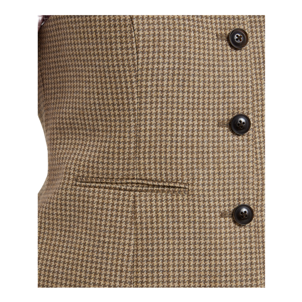 Schoffel Millport Tweed Nehru Waistcoat