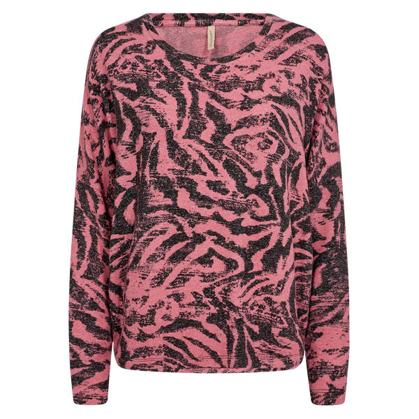 Soya Concept Zebra Print Biara Top for Women