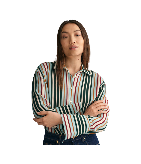 GANT Relaxed Multi Striped Shirt for Women