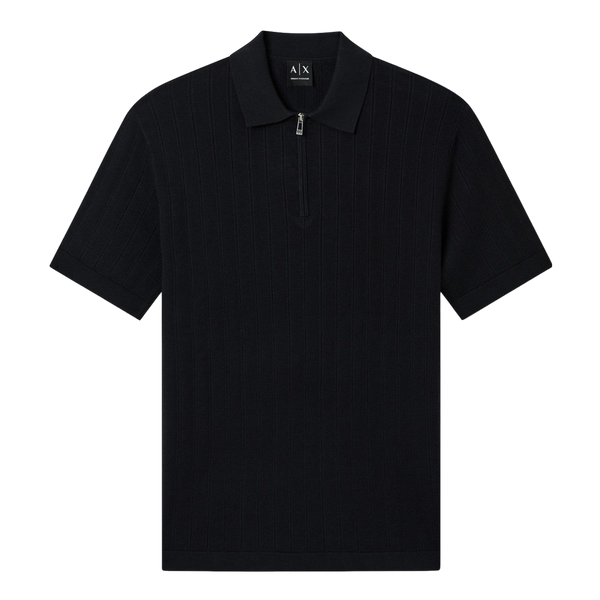 Armani Exchange Short Sleeve Knitted Polo Shirt