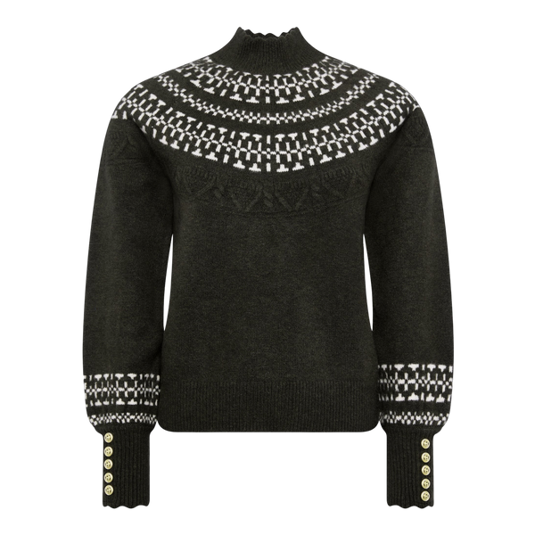 Holland Cooper Elodie Roll Neck Knit