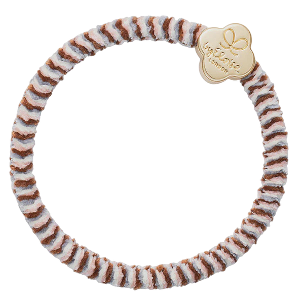 byEloise Velvet Gold Quatrefoil Hair Band