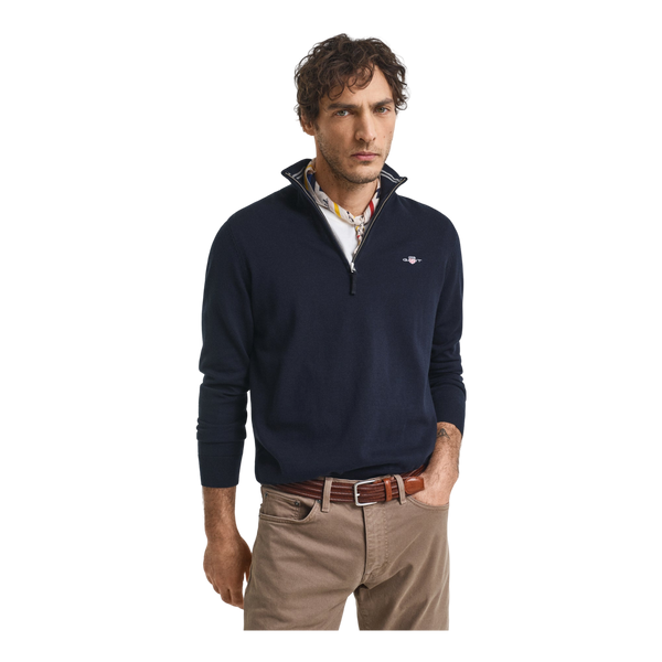 GANT Classic Cotton Half-Zip Sweater