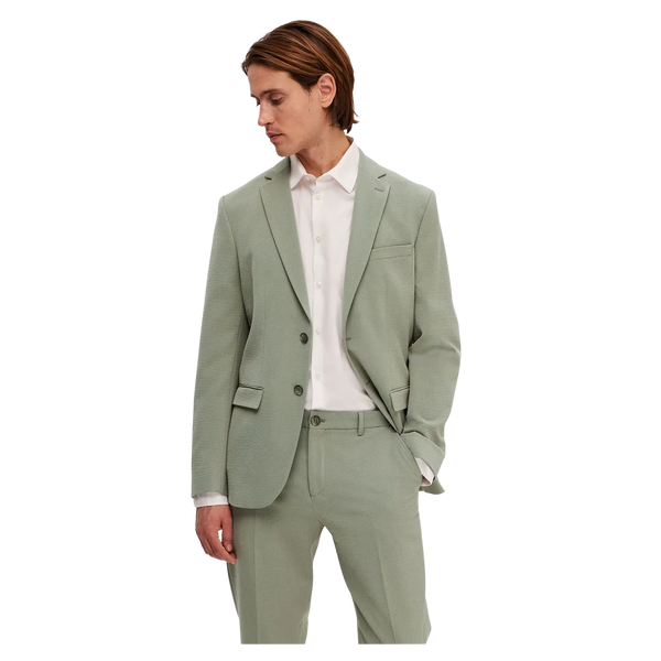 Selected Slim fit Corby Seersucker Blazer for Men