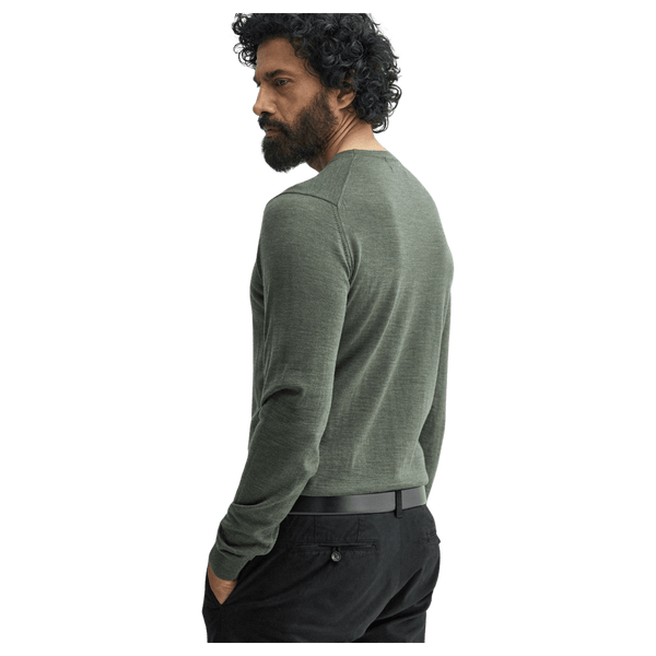 Oliver Sweeney Camber Merino Crew Neck Jumper for Men
