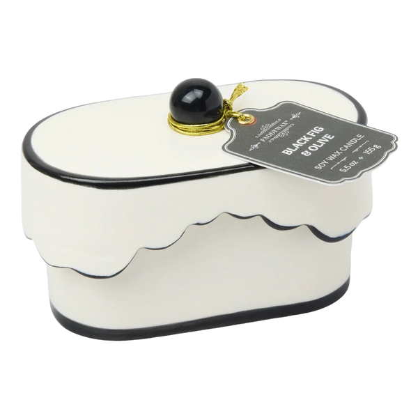 Paddywax Cherie 5.5oz Ceramic Dish Candle