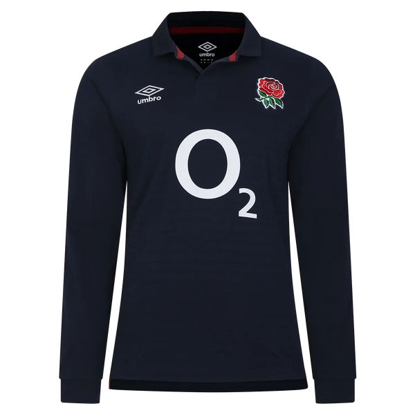 Umbro England Rugby Alternate Classic Jersey Long-Sleeved Top