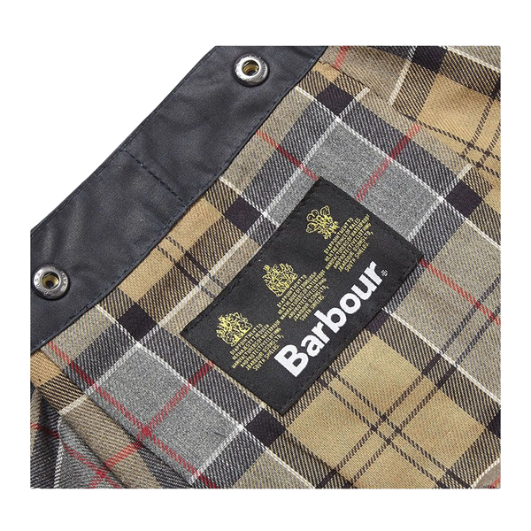 Barbour Waxed Cotton Hood in Navy