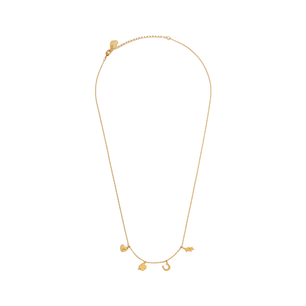 Estella Bartlett Love & Luck Charm Necklace