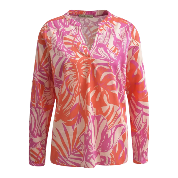 Smith & Soul Leaf Print Shirt for Women