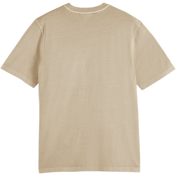 Scotch & Soda Garment Dyed Crew Neck T-Shirt for Men