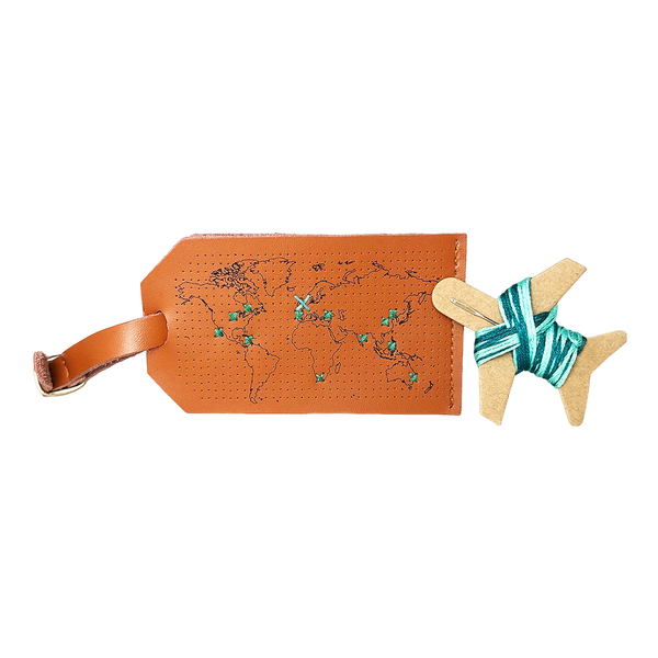 Chasing Threads Stitch Luggage Tag