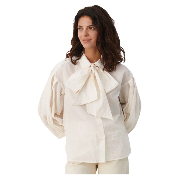 Part Two Ninea Pussy Bow Shirt