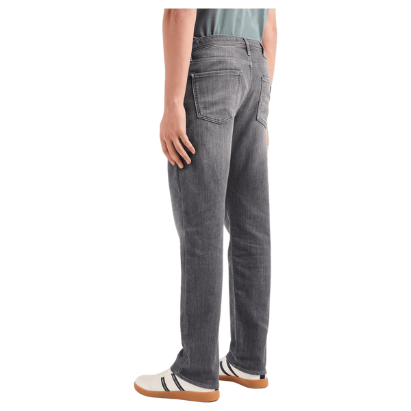 Armani Exchange Slim Fit Knitted Stretch Jeans in Grey