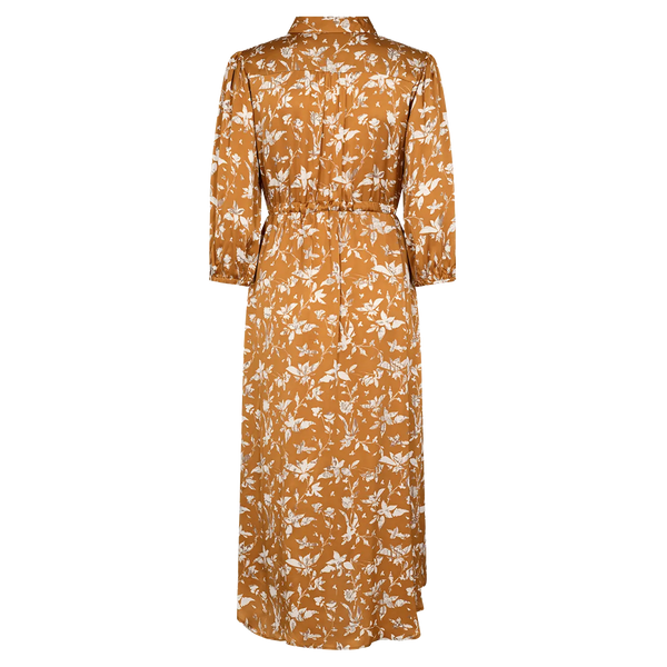 Soya Concept Moa Satin Printed Shirt Dress