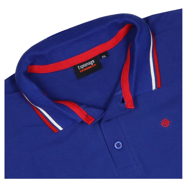 Espionage Plain Polo With Trim